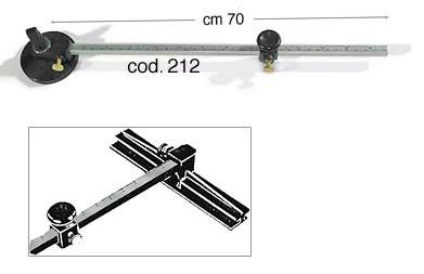 Dispozitiv pt. tăiere CircleMate - diametrul maxim 70 cm