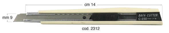 Cutter cu lame segmentate - Format mic