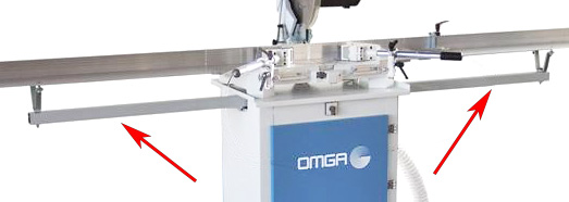 Bară de suport pt. plane diagramate Omga 1P300