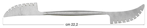 Unealtă din oțel pt. ghips model n.4078