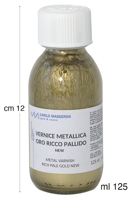 Bronz lichid - Sticlă de 125 ml - Aur palid bogat