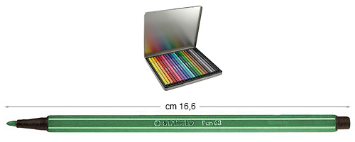 Markere Stabilo Pen 68 - Verde smarald