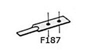 Piesă de schimb: 70291 - Lamă pentru F18 - F12