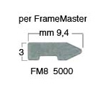 Săgeți rigide 8 mm pt. Frame Master - Pachet 5.000 buc.