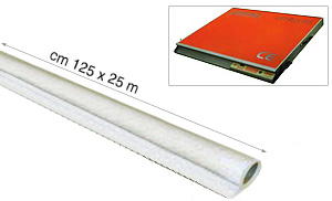 Clear Silicone Release Paper pt. vacuumpressa - cm 125x25 m