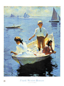 Poster: Benson: Calm morning - cm 80x60